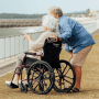 Aspire Vida X Folding Manual Wheelchair	