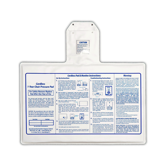 Cura Alarm Cordless Chair Pad With Transmitter