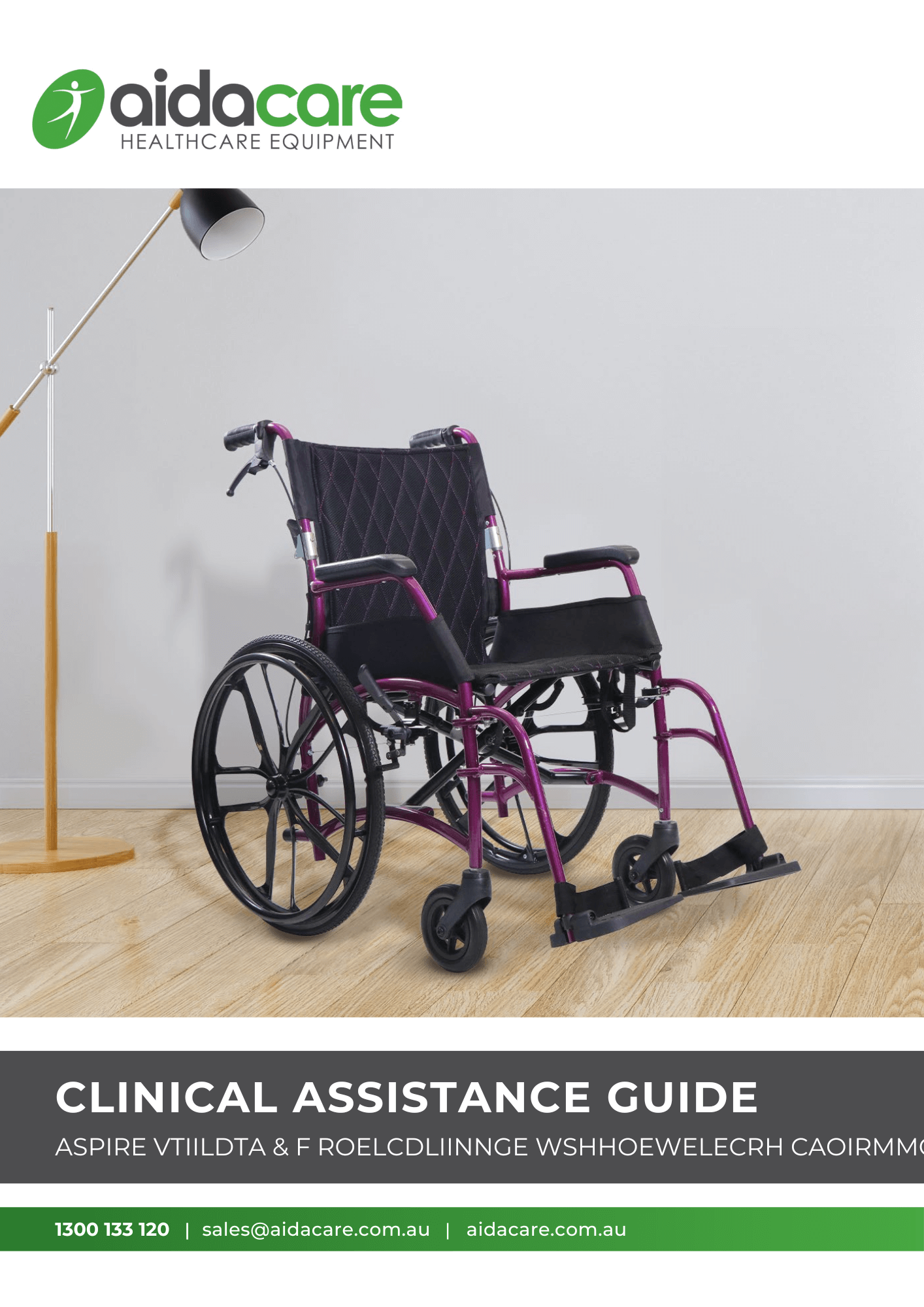 Aspire Vida Wheelchair Clinical Assistance Guide