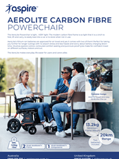 Aspire Aerolite Carbon Fibre Power Chair Flyer