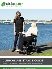 Aspire Litestream Carbon Power Wheelchair Clinical Assistance Assistance Guide