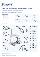 Aspire Odin Hard Top Sun Canopy and Wind Rain Shield User Guide