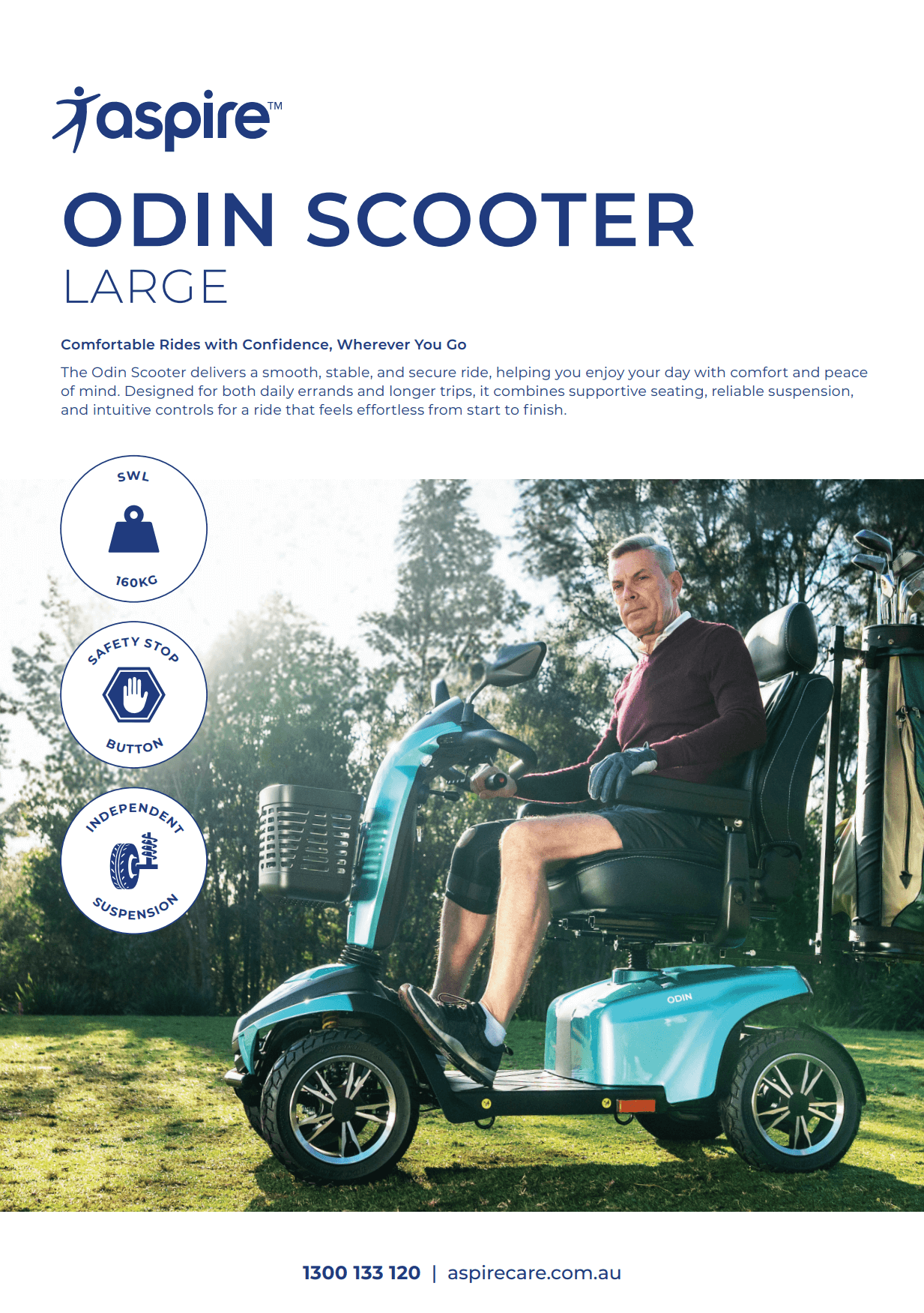 Aspire Odin Large Scooter Flyer