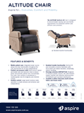 Aspire ALTITUDE Vertical Lift Chair Flyer