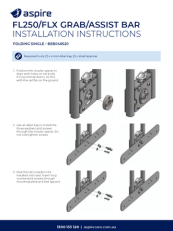FL250, FLX & Grab Assist Bar Installation Instructions