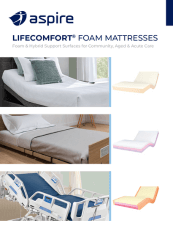 Aspire Lifecomfort Mattress Range Brochure