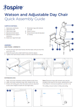 Aspire Watson and adjustable Day Chair Quick Assembly Guide