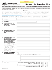 D9160 - Request for Trial - Knee Walker & Exercise Bike