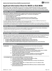 MASS 20 Daily Living Aids