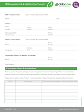 NDIS Assessment & Assistive Technology