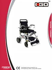 iGo Folding Power Wheelchair User Manual