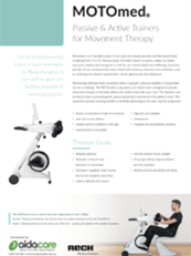 MOTOmed Passive Active Trainers Flyer