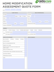 Home Mods Assessment Form